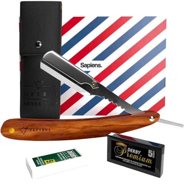 Rasoir Shavette en bois Sapiens