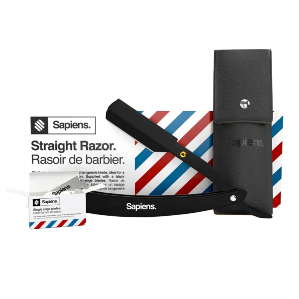 Rasoir Shavette Noir Sapiens